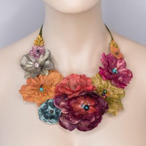 Colier Floral Statement - #001