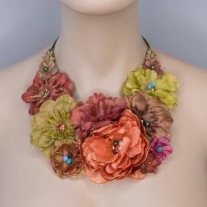 Colier Floral Statement - #011