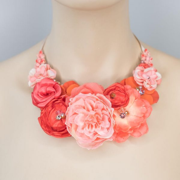 Colier Floral Statement - #015