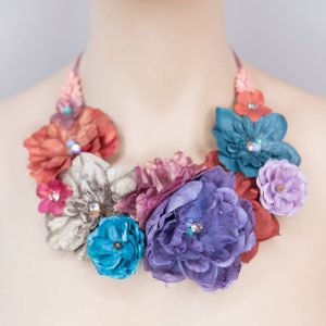 Colier Floral Statement - #017