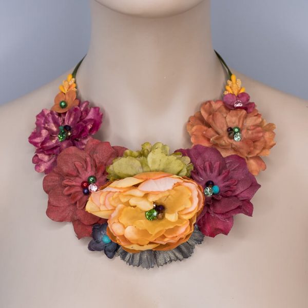 Colier Floral Statement - #024