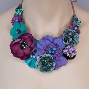 Colier Floral Statement - #026