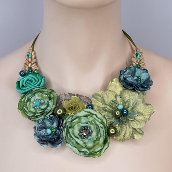 Colier Floral Statement - #029