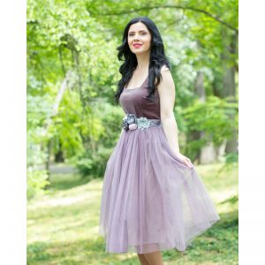 Brâu Elegant Floral - Curea centură damă - #006