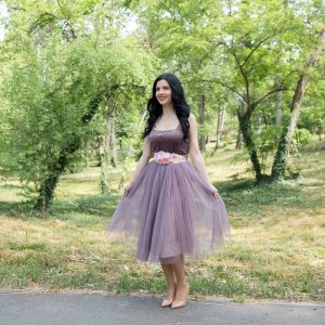 Brâu Elegant Floral - Curea centură damă - #014