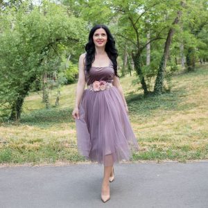 Brâu Elegant Floral - Curea centură damă - #019