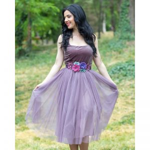 Brâu Elegant Floral - Curea centură damă - #022