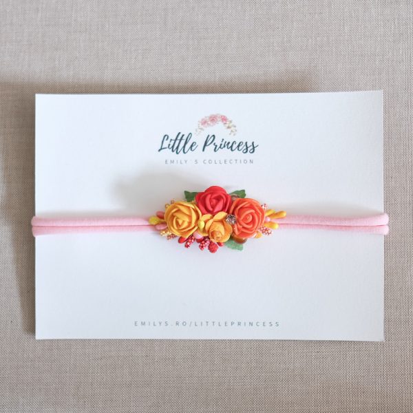 Bentiță Florală Bebe #005