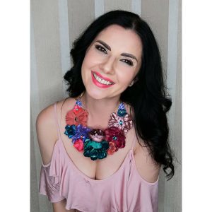 Colier Floral Statement - #036