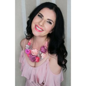 Colier Floral Statement - #037