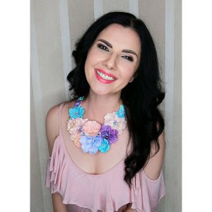 Colier Floral Statement - #039