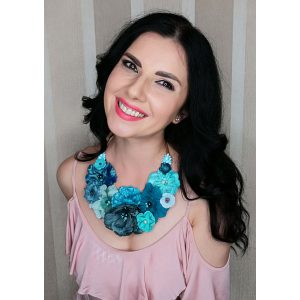 Colier Floral Statement - #041
