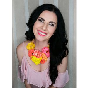 Colier Floral Statement - #047