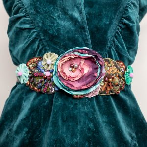 Brâu Floral Rainbow - Curea centură damă - #002 - Colecție Nouă 2020-2021