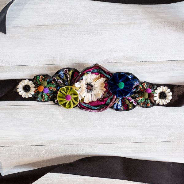 Brâu Floral Rainbow - Curea centură damă - #007 - Colecție Nouă 2020-2021