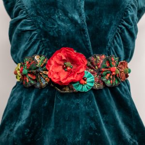 Brâu Floral Rainbow - Curea centură damă - #012 - Colecție Nouă 2020-2021
