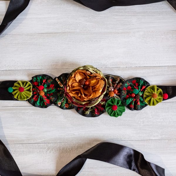 Brâu Floral Rainbow - Curea centură damă - #014 - Colecție Nouă 2020-2021