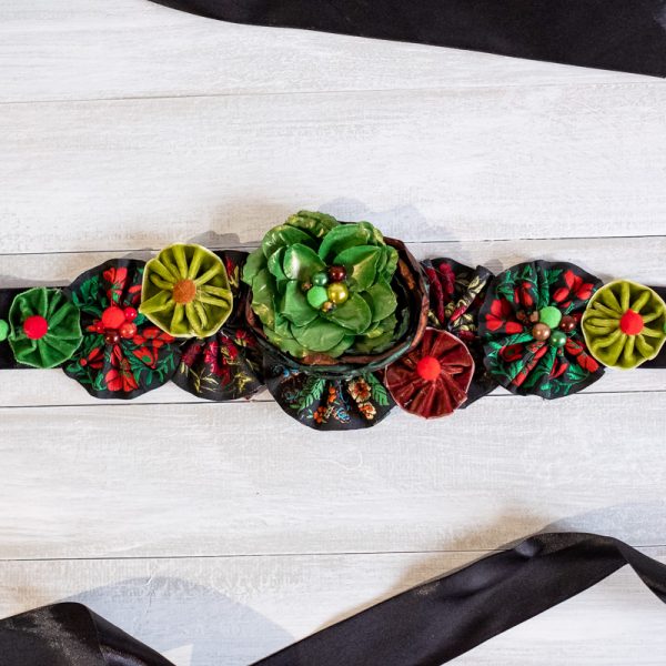 Brâu Floral Rainbow - Curea centură damă - #022 - Colecție Nouă 2020-2021