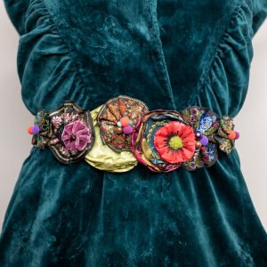Brâu Floral Rainbow - Curea centură damă - #029 - Colecție Nouă 2020-2021
