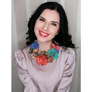 Colier Floral Statement - #051 - Colecție Nouă 2020-2021