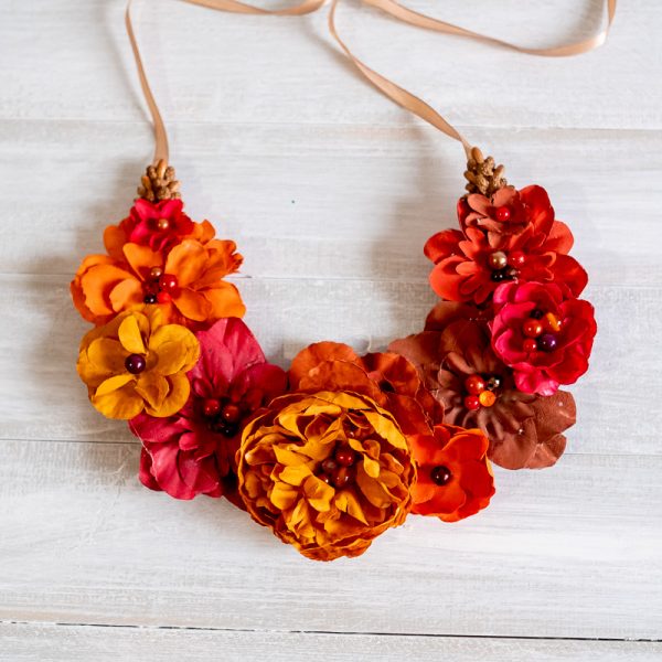 Colier Floral Statement - #053 - Colecție Nouă 2020-2021