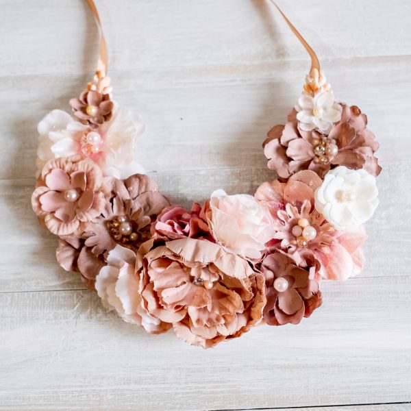 Colier Floral Statement - #055 - Colecție Nouă 2020-2021