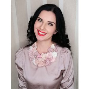 Colier Floral Statement - #055 - Colecție Nouă 2020-2021