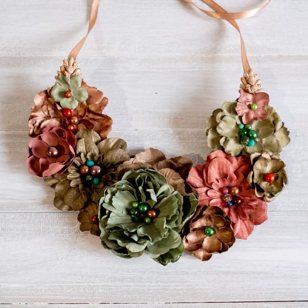 Colier Floral Statement - #056 - Colecție Nouă 2020-2021