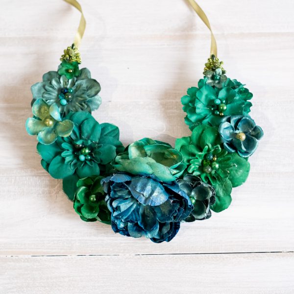Colier Floral Statement - #057 - Colecție Nouă 2020-2021