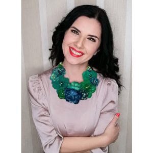 Colier Floral Statement - #057 - Colecție Nouă 2020-2021