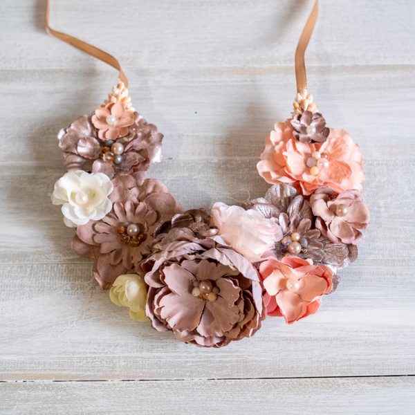 Colier Floral Statement - #058 - Colecție Nouă 2020-2021