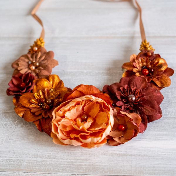 Colier Floral Statement - #059 - Colecție Nouă 2020-2021