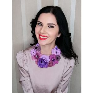 Colier Floral Statement - #061 - Colecție Nouă 2020-2021