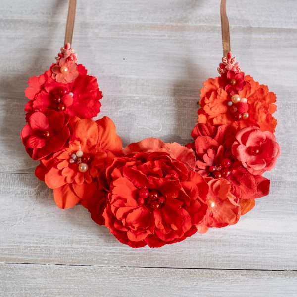 Colier Floral Statement - #063 - Colecție Nouă 2020-2021