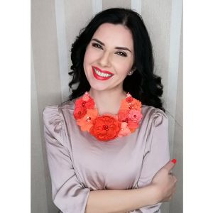 Colier Floral Statement - #063 - Colecție Nouă 2020-2021