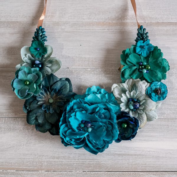 Colier Floral Statement - #064- Colecție Nouă 2020-2021