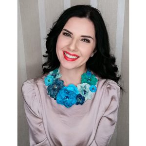 Colier Floral Statement - #064- Colecție Nouă 2020-2021