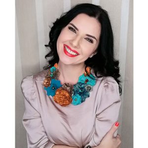 Colier Floral Statement - #065- Colecție Nouă 2020-2021