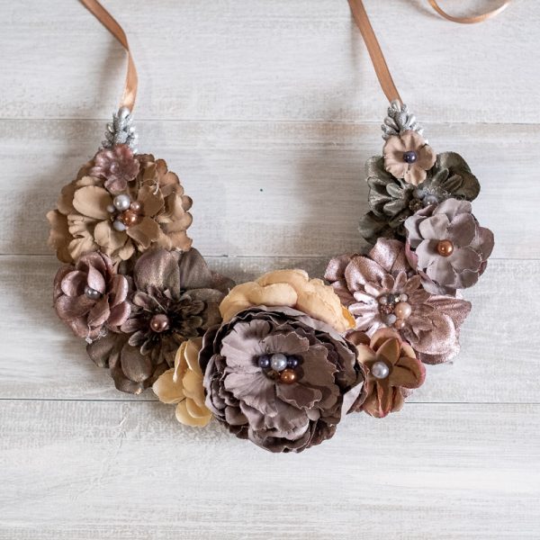 Colier Floral Statement - #066- Colecție Nouă 2020-2021