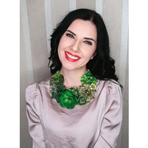 Colier Floral Statement - #067- Colecție Nouă 2020-2021