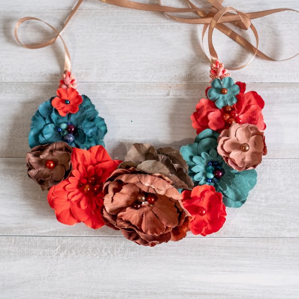 Colier Floral Statement - #069- Colecție Nouă 2020-2021