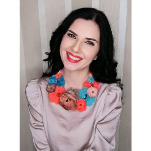 Colier Floral Statement - #069- Colecție Nouă 2020-2021