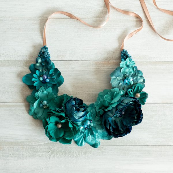 Colier Floral Statement - #004 - Spring Colors 2021