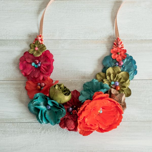 Colier Floral Statement - #007 - Spring Colors 2021