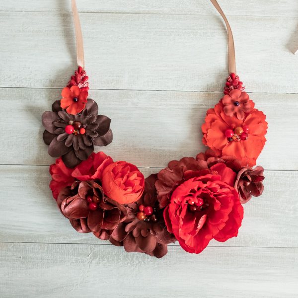 Colier Floral Statement - #008 - Spring Colors 2021