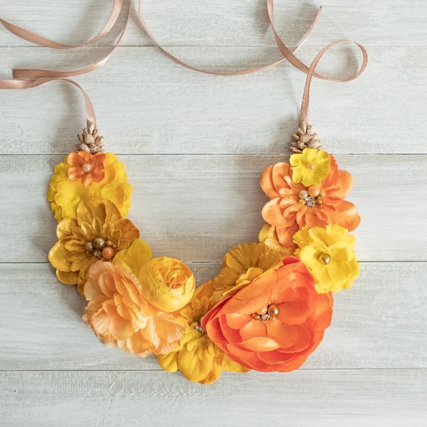 Colier Floral Statement - #010 - Spring Colors 2021