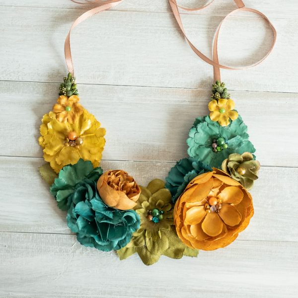Colier Floral Statement - #011 - Spring Colors 2021