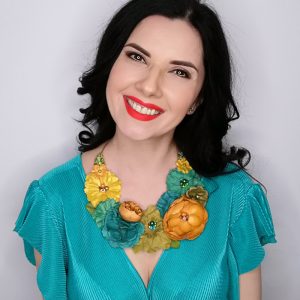 Colier Floral Statement - #011 - Spring Colors 2021