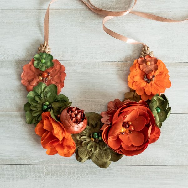 Colier Floral Statement - #012 - Spring Colors 2021