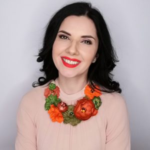 Colier Floral Statement - #012 - Spring Colors 2021
